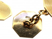 Art Deco 9ct Gold Dress Set In Original Case