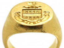 18ct Gold Signet Ring by Tiffany