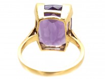9ct Gold & Amethyst Ring