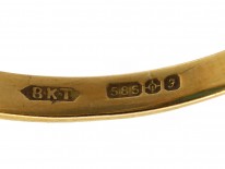 Edwardian 18ct Gold, Turquoise & Diamond Ring