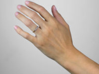 Edwardian 18ct Gold, Platinum & Five Stone Diamond Ring