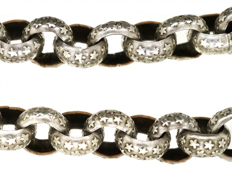 Regency Silver Bracelet With Heart Padlock