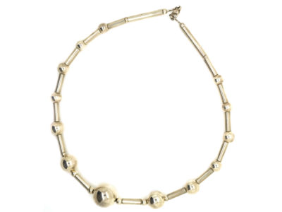Silver Balls Necklace