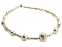 Silver Balls Necklace