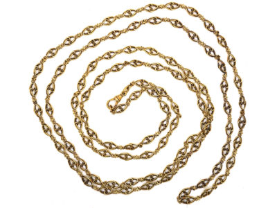 Russian 14ct Gold Guard Chain