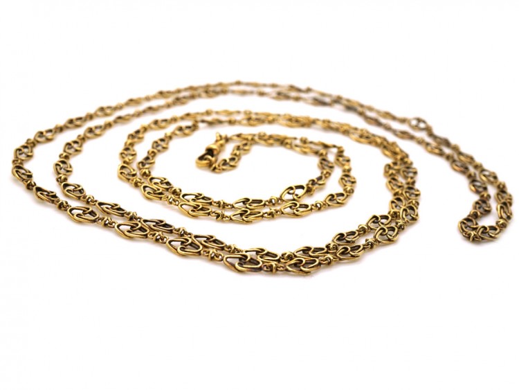 Russian 14ct Gold Guard Chain