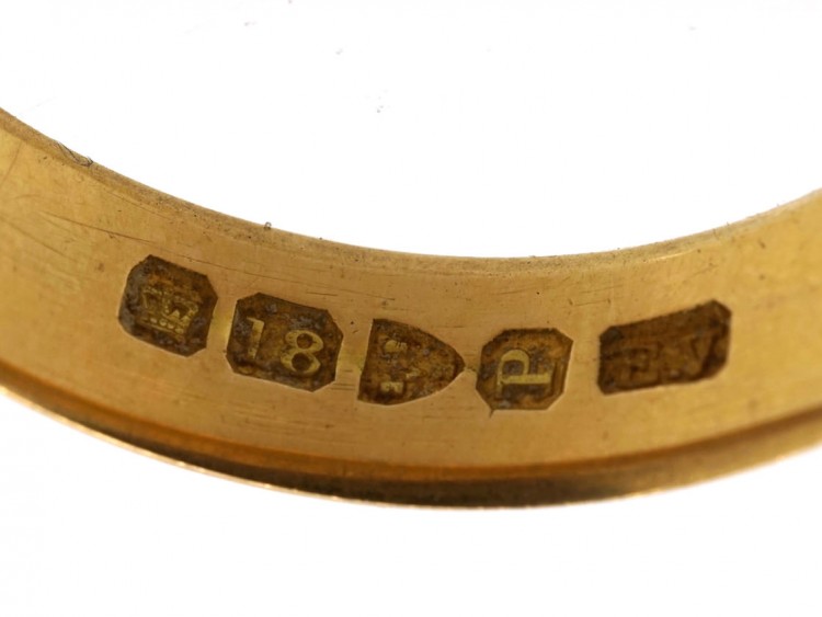 Victorian 18ct Gold Knot Design Ring