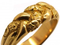 Victorian 18ct Gold Knot Design Ring