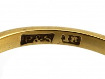 Edwardian 18ct Gold Three Stone Diamond Ring