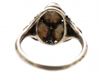 Arts & Crafts Silver & Moonstone Ring Attributed to Henry George Murphy