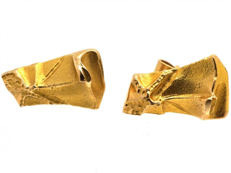14ct Gold Earrings by Lapponia