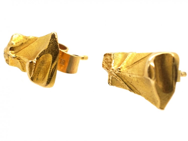 14ct Gold Earrings by Lapponia