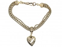 Victorian Silver Albertina Bracelet