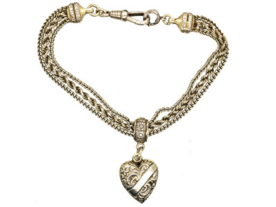 Victorian Silver Albertina Bracelet