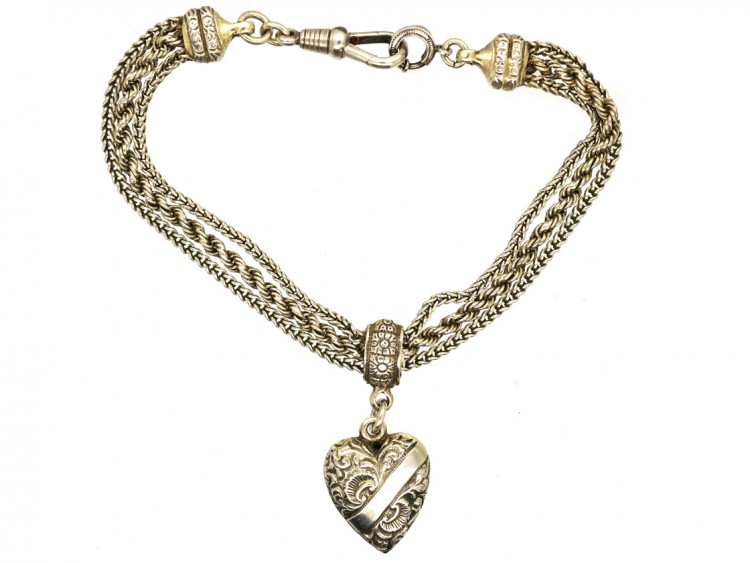 Victorian Silver Albertina Bracelet