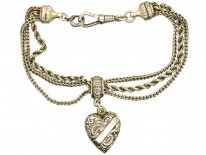 Victorian Silver Albertina Bracelet
