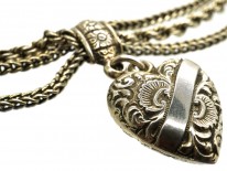 Victorian Silver Albertina Bracelet