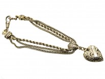 Victorian Silver Albertina Bracelet