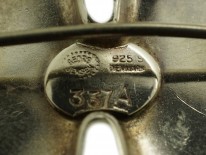Silver Brooch By Georg Jensen