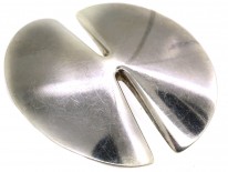 Silver Brooch By Georg Jensen