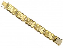Art Deco Silver & Marcasite Bracelet by Theodor Fahrner