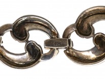 Art Deco Silver & Marcasite Bracelet