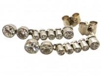 Edwardian Diamond Drop Earrings