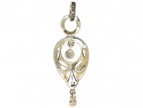 Marcasite & Silver Pendant