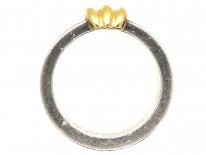 Tiffany Silver & Gold Coil Ring