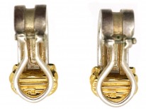 Tiffany Silver & Gold Earrings
