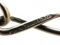 Tiffany Silver & Gold Knot Bracelet By Paloma Picasso