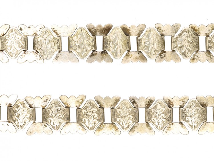 Victorian Silver Collar