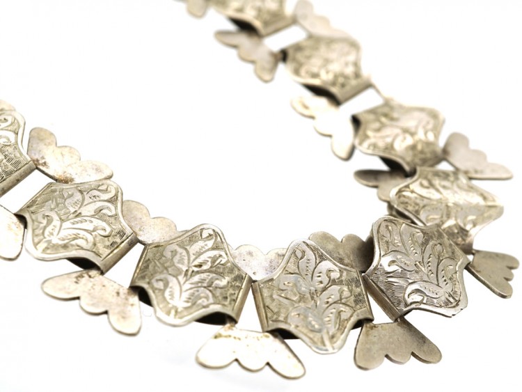Victorian Silver Collar