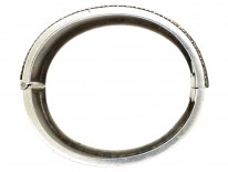 Victorian Etruscan Work Silver Bangle