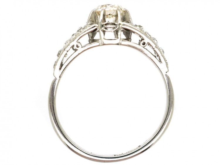Art Deco Platinum & Diamond Ring
