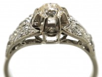 Art Deco Platinum & Diamond Ring