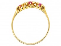 Victorian 18ct Gold, Diamond & Ruby Ring