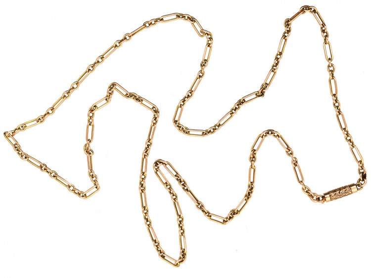 Edwardian 9ct Gold Chain