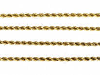 Edwardian 15ct Gold Prince of Wales Twist Chain