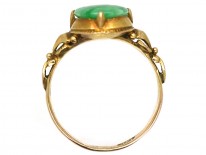 14ct Gold & Jade Ring