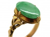 14ct Gold & Jade Ring