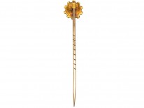 Victorian 15ct Gold & Diamond Tie Pin