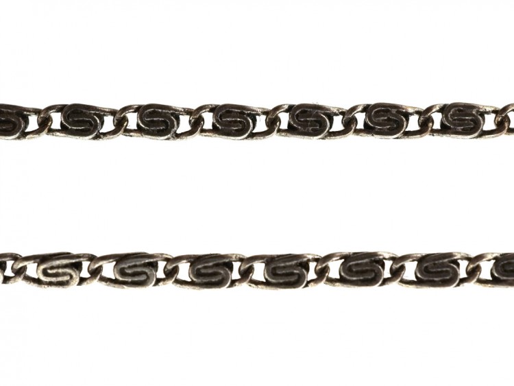 Art Deco Silver & Marcasite Necklace