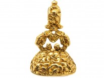 Georgian Gold Cased Seal with Carnelian Base