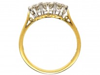 18ct Gold, Three Stone Diamond Ring