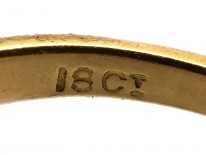 Edwardian 18ct Gold, Sapphire & Diamond Ring
