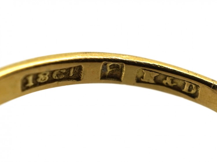 Edwardian 18ct Gold, Platinum, Sapphire & Diamond Oval Cluster Ring