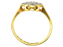 Art Deco 18ct Gold, Platinum, & Diamond Ring