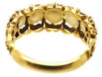 William IV 18ct Gold & Natural Bouton Pearl Ring