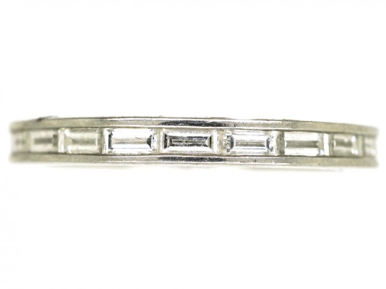 18ct White Gold & Diamond Eternity Ring